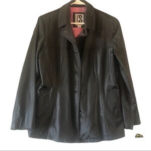 CS SIGNATURE Black Weather Resist Jacket Size Petite Small